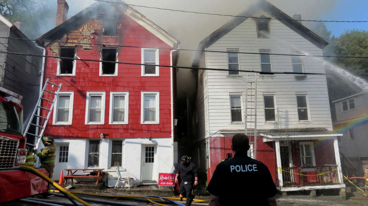 Coeymans fire damages three buildings, displaces residents