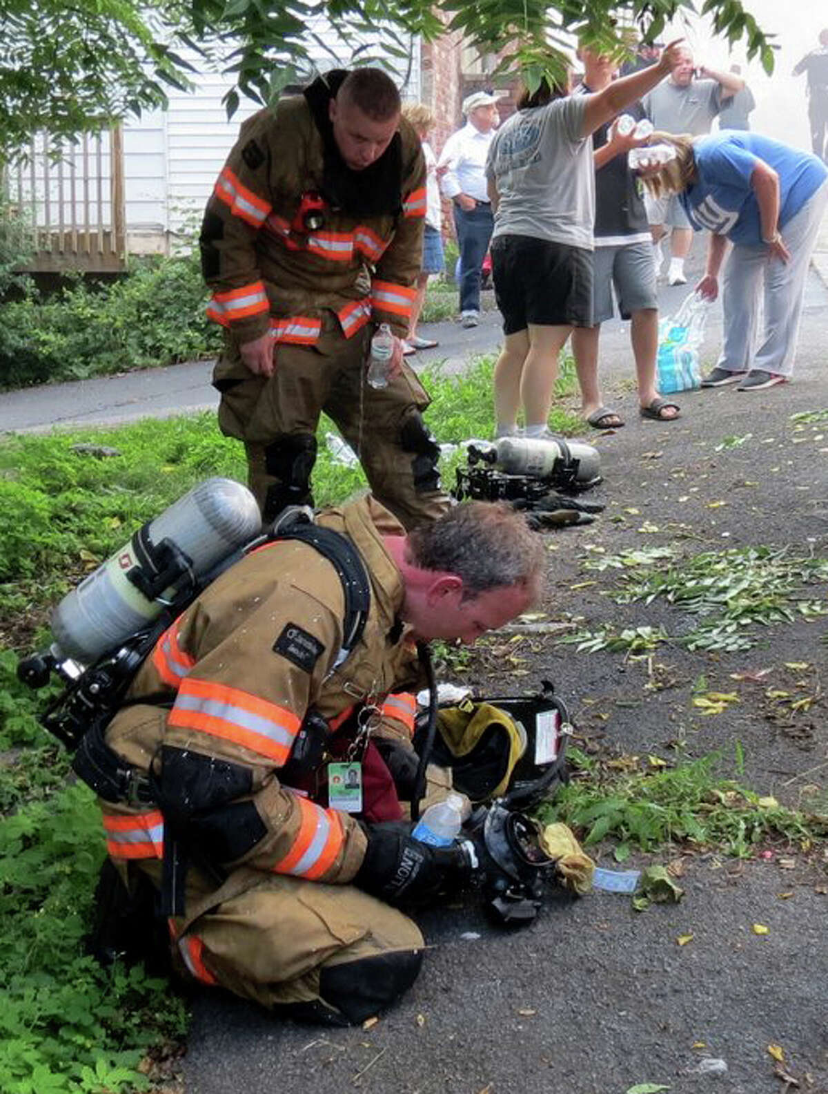 Coeymans fire damages three buildings, displaces residents