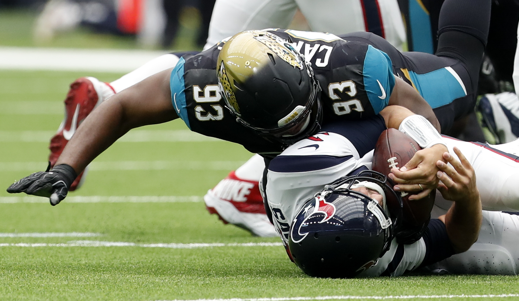 Calais Campbell Named AFC Defensive Player of the Week