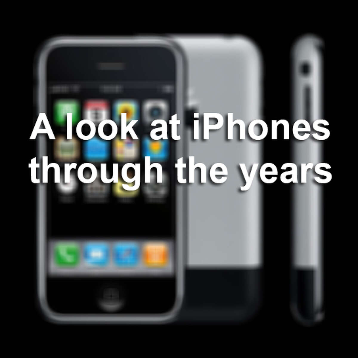 See how the newest iPhone models compare to the original and how the popular device has transformed through the years.
