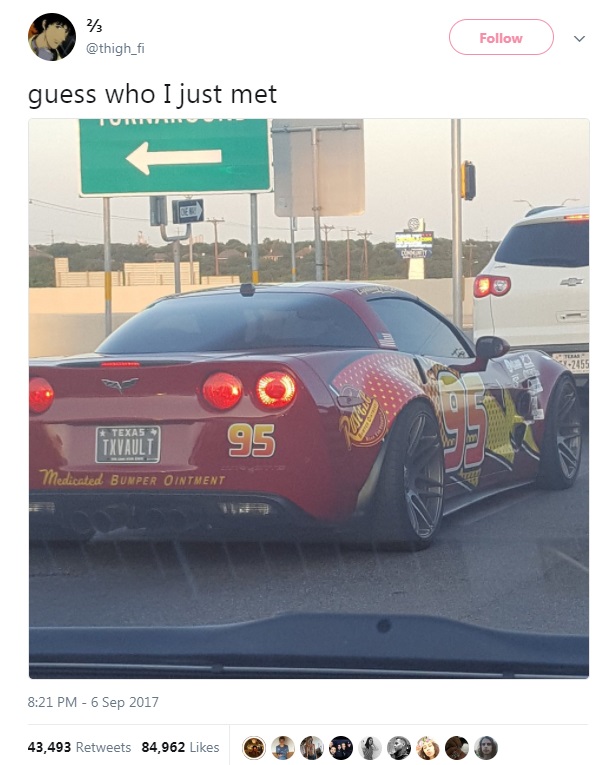 Meet the San Antonio man behind the viral 'Lightning McQueen' car