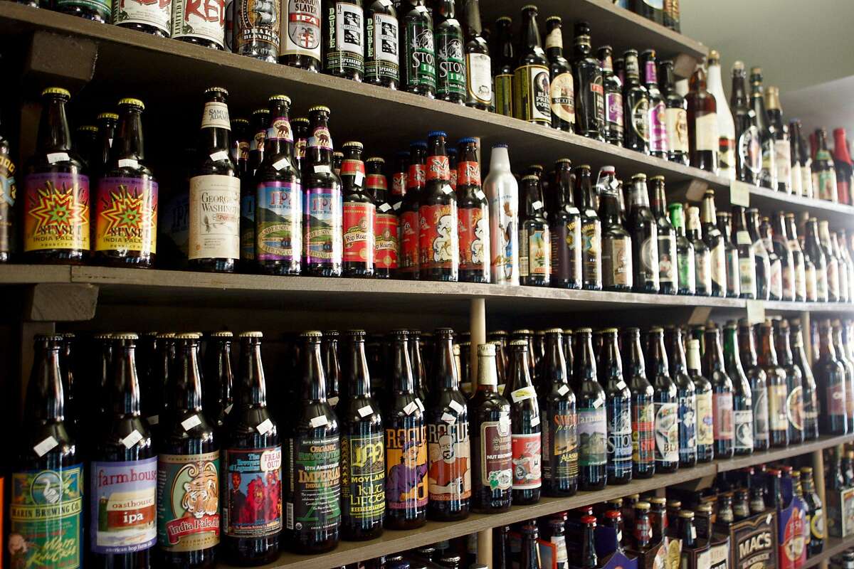 sippingnews08_18428_lkm.jpg The City Beer Store, located at 1168 Folsom St. in San Francisco, CA, has a large selection of bottled beers for sale. Laura Morton/The Chronicle Ran on: 09-08-2006