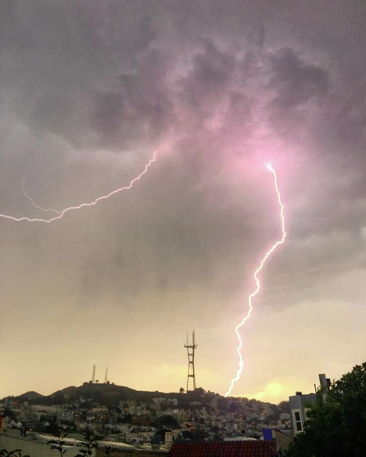 Bay Area sees 1,200 lightning strikes in rare September thunderstorms
