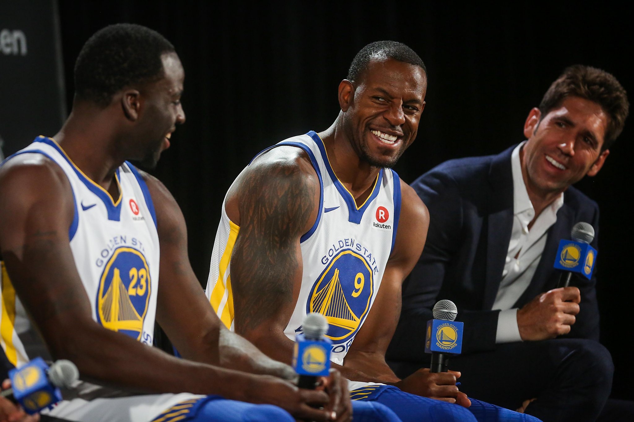 Warriors sign multi-year jersey patch deal with Rakuten – KNBR