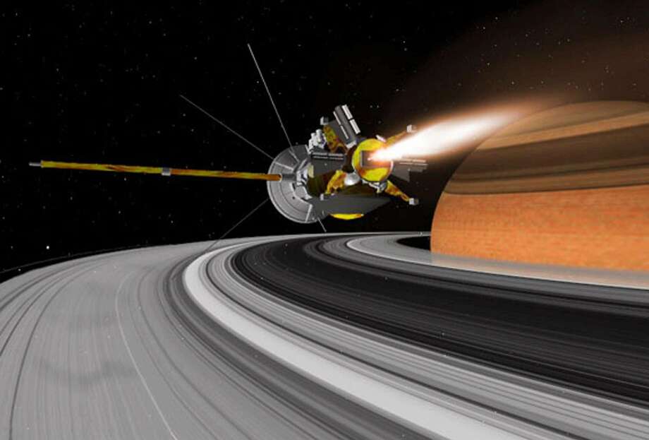 Cassini Spacecraft Flies Toward A Fiery Death On Saturn - SFGate