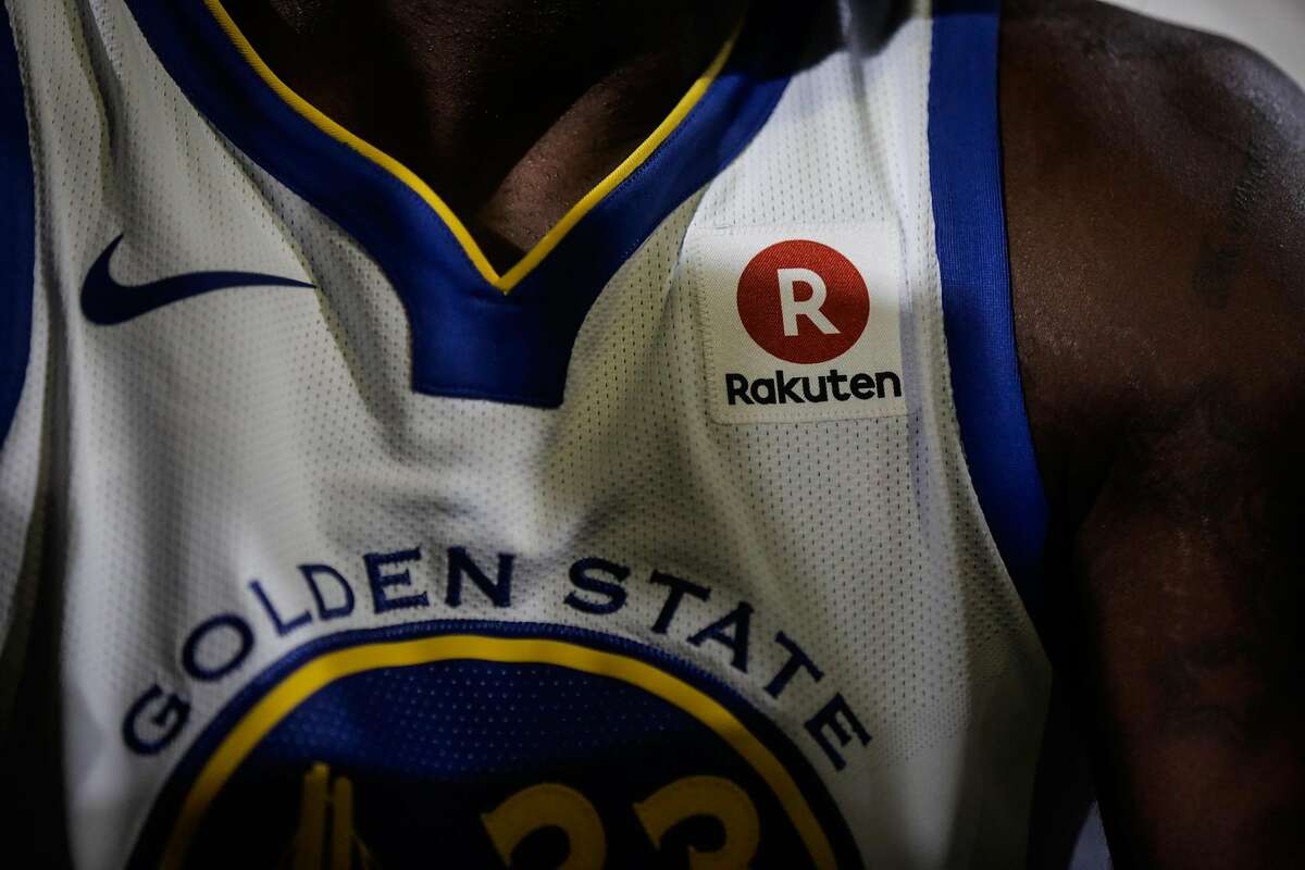 golden state sponsor jersey