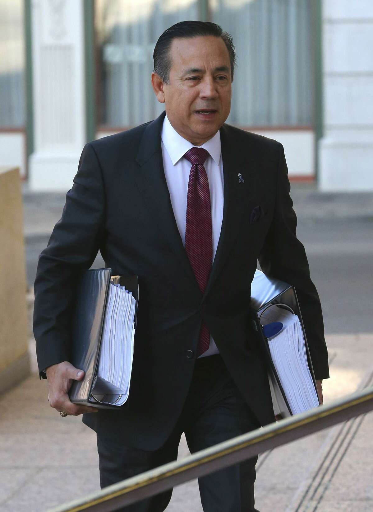 State Sen. Carlos Uresti was subpoenaed to testify Tuesday in a bankruptcy court dispute over about $2.5 million a Chapter 7 trustee is seeking to recover from a Dallas surgeon who invested with FourWinds Logistics. Uresti had been legal counsel for FourWinds for part of 2014 and early 2015.