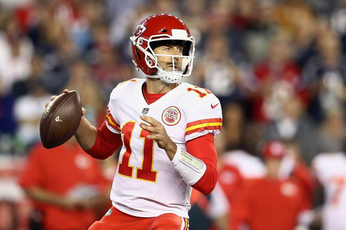 Chiefs QB Alex Smith gets a bad wrap for being too boring sometimes, but he was anything but in his season opening win.