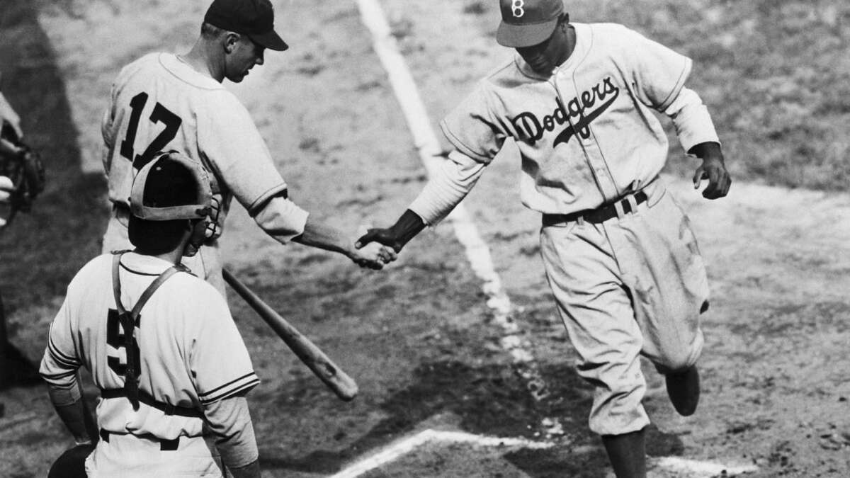 Baseball Player Hank Aaron In Uniform by Bettmann