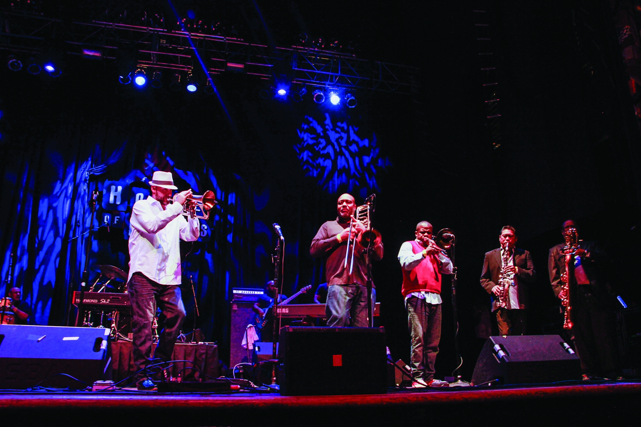 Houston jazz concert sprawling Harvey benefit