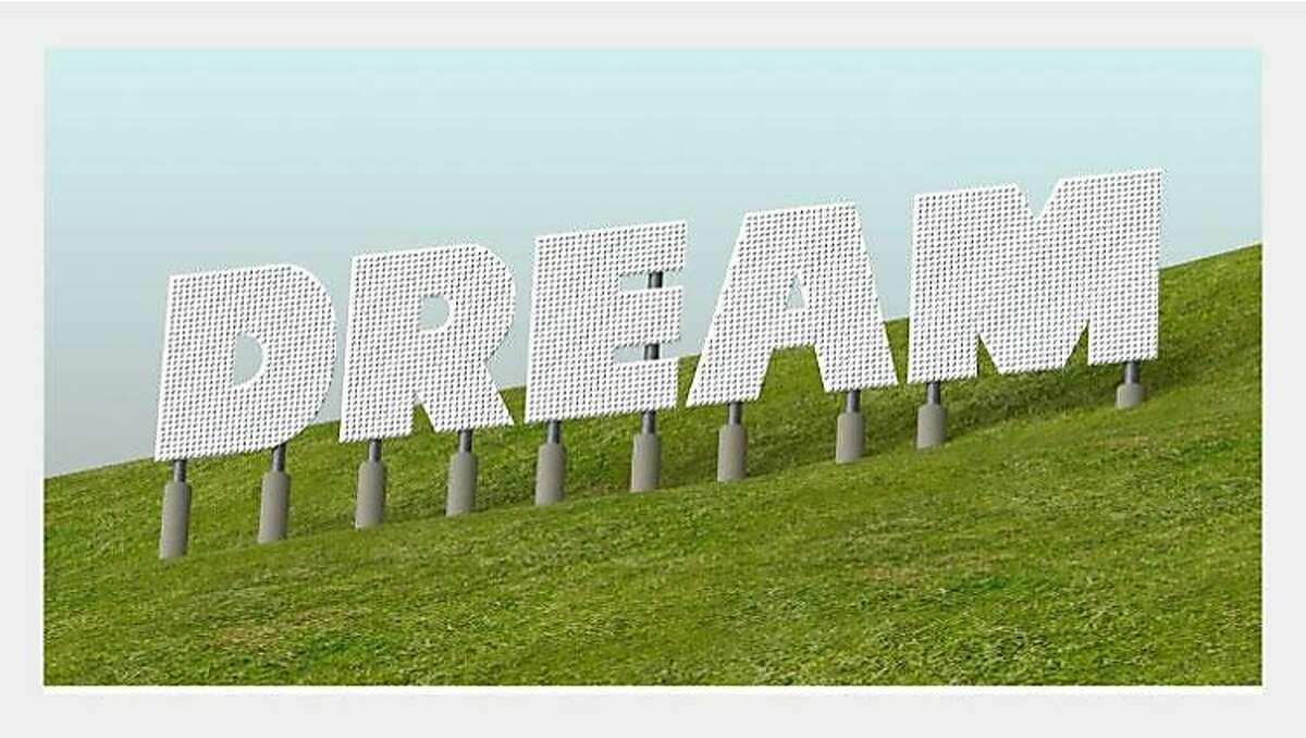 A rendering of "DREAM" by Ana Teresa Fernandez