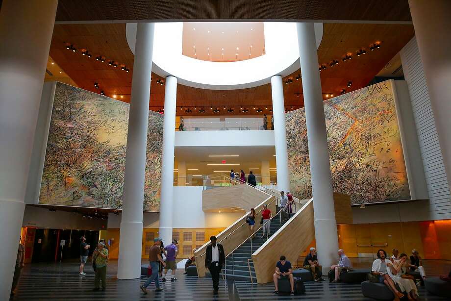 Julie Mehretu, SFMOMA officials discuss mural - SFGate