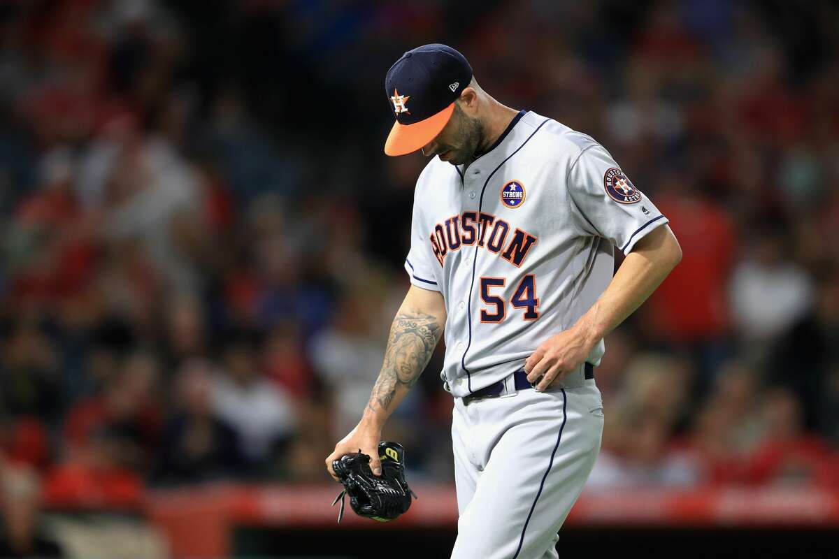 Mike Fiers will miss the next five Astros games after being suspended Thursday.
