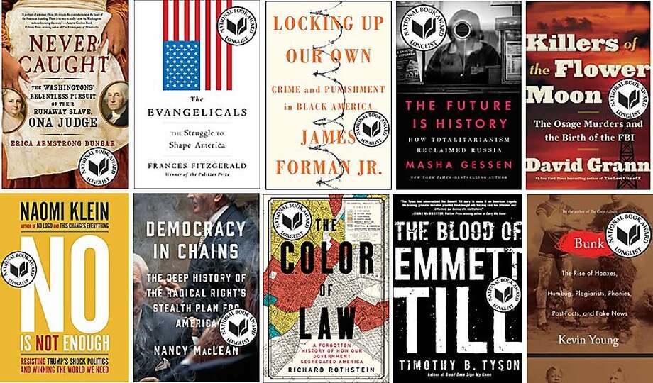 National Book Award longlist for nonfiction announced SFGate