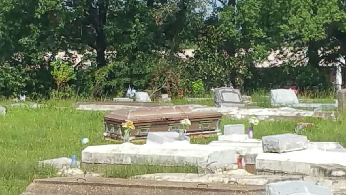 Caskets Surged To Surface At Orange Cemetery