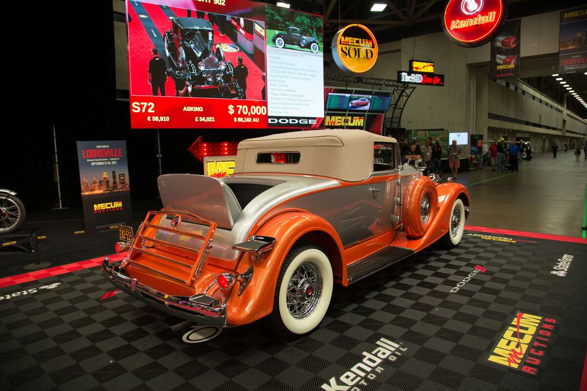 1934 Packard Eight 1101 Coupe Roadster (Lot S71) at $260,000