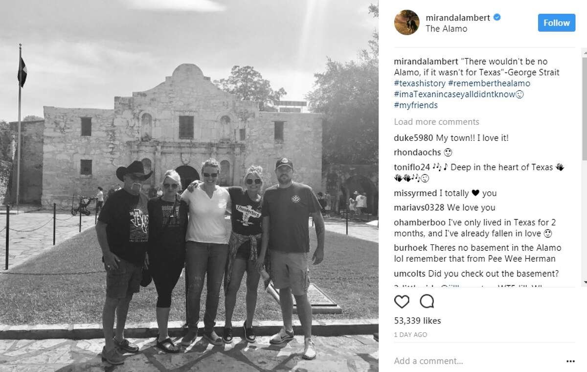 mirandalambert: "mirandalambert"There wouldn't be no Alamo, if it wasn't for Texas"-George Strait #texashistory #rememberthealamo #imaTexanincaseyalldidntknow