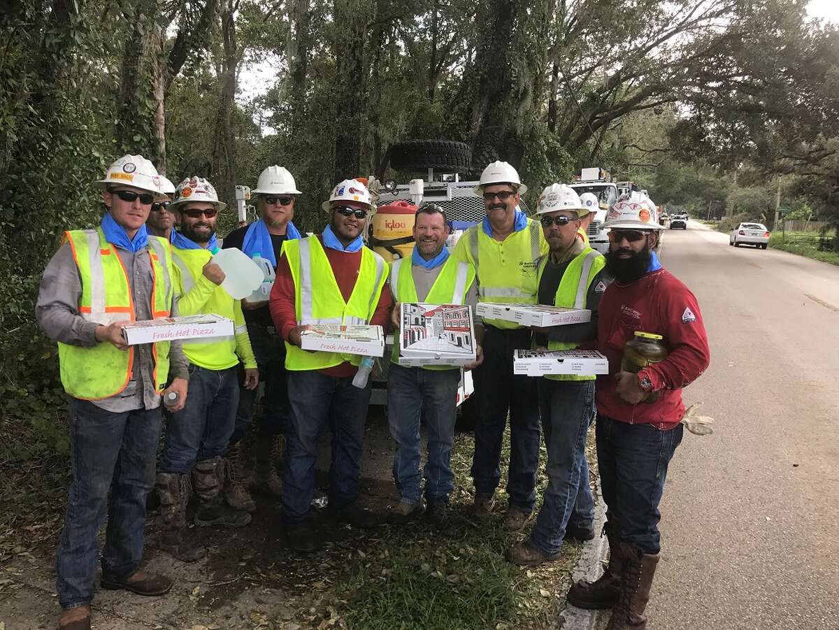Xcel Energy crews from Texas, New Mexico working hard in Florida