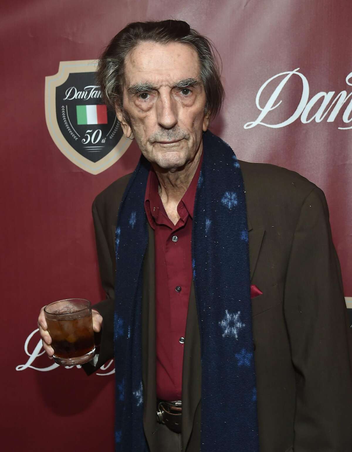 FILE - SEPTEMBER 15: Actor Harry Dean Stanton has died at 91 years old. Stanton was known for his roles in films such as "Paris, Texas," "Alien," "Cool Hand Luke," and "Pretty in Pink." WEST HOLLYWOOD, CA - OCTOBER 01: Actor Harry Dean Stanton attends Dan Tana's 50th Anniversary Party at Dan Tana's Restaurant on October 1, 2014 in West Hollywood, California. (Photo by Alberto E. Rodriguez/Getty Images)