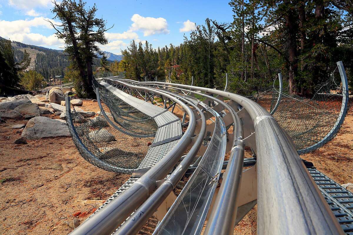 Timberline Twister roller coaster tying Squaw Valley in knots