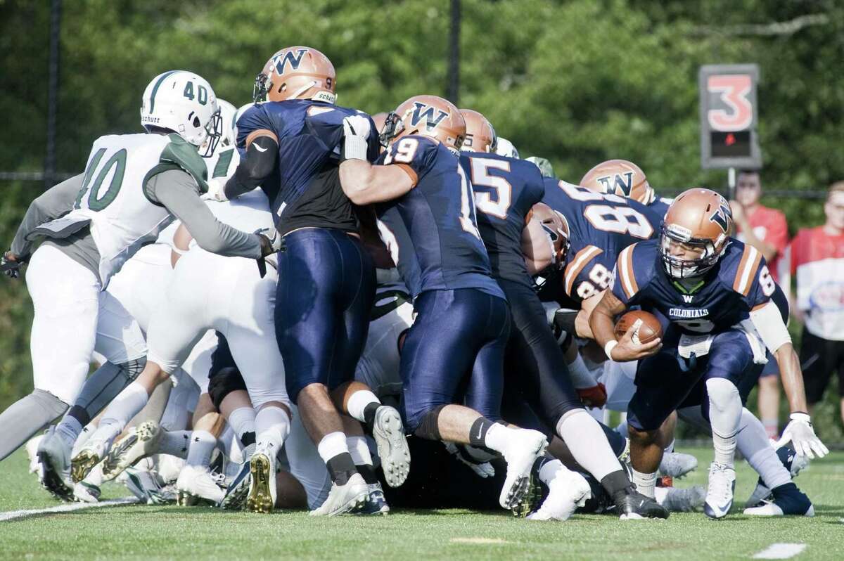 Western holds off Plymouth State in football showdown