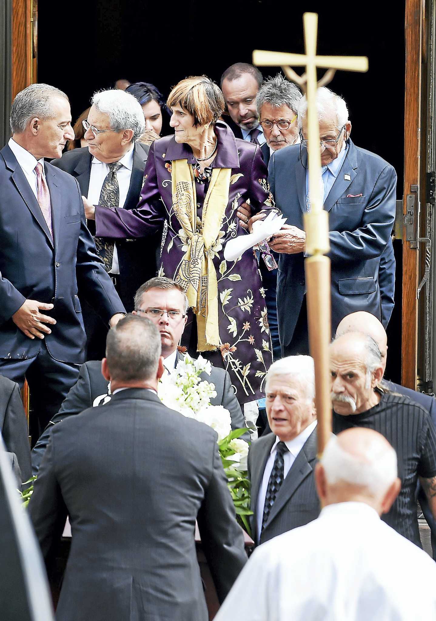 Family Dignitaries Say Goodbye To Luisa Delauro