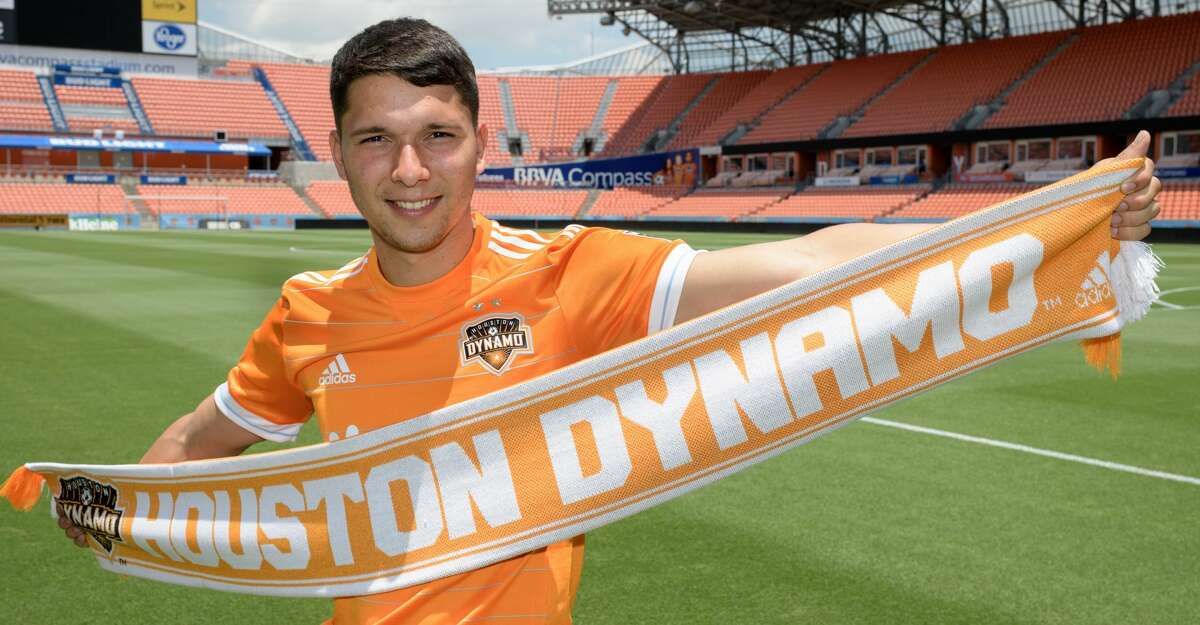 Midfielder Tomas Martinez is making his first start for the Dynamo. 