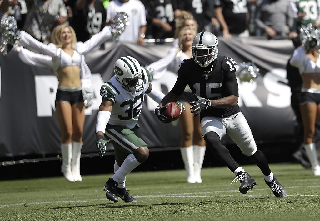 Michael Crabtree is Oakland's MVP with 3 TDs!, Jets vs. Raiders