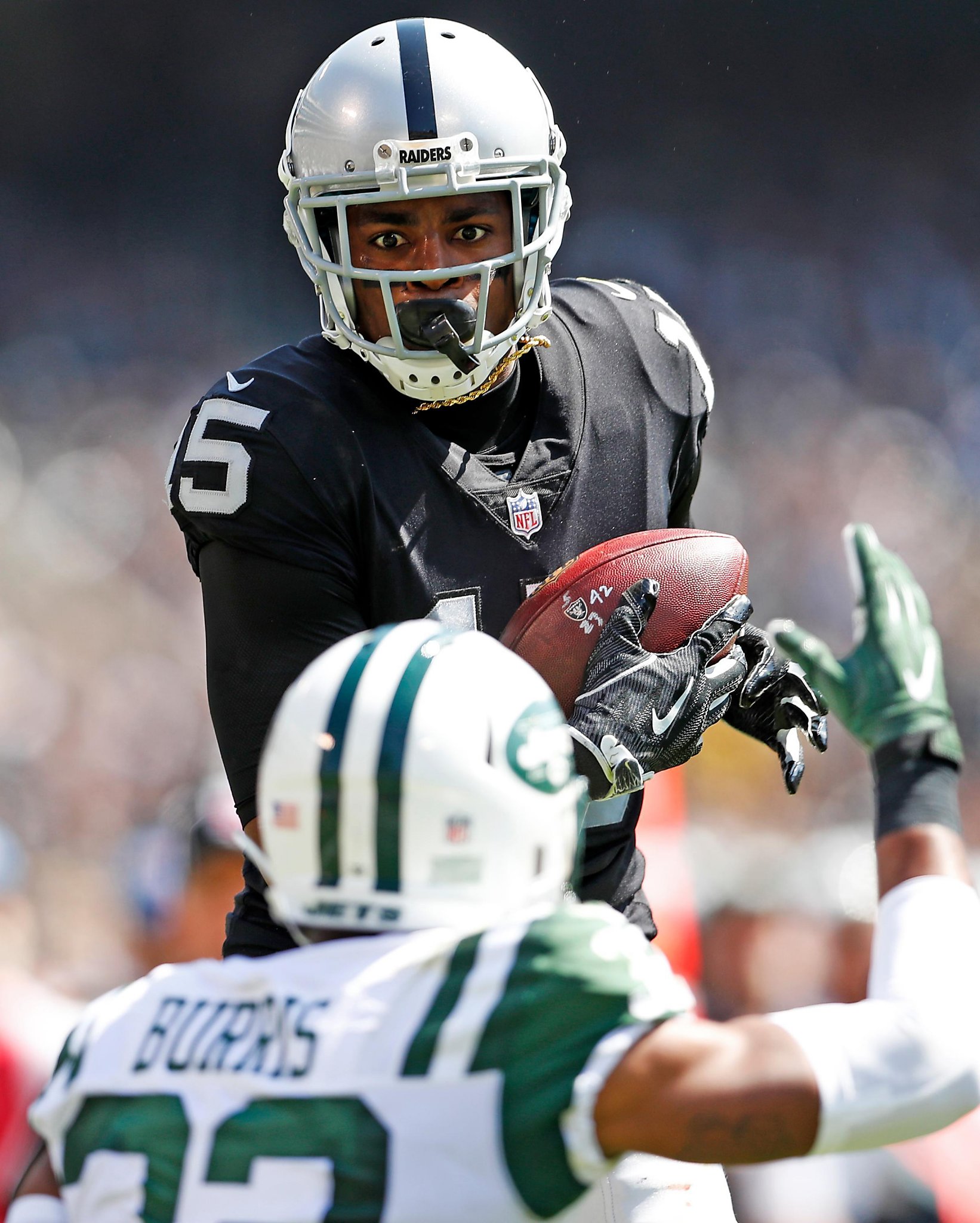 Michael Crabtree is Oakland's MVP with 3 TDs!, Jets vs. Raiders