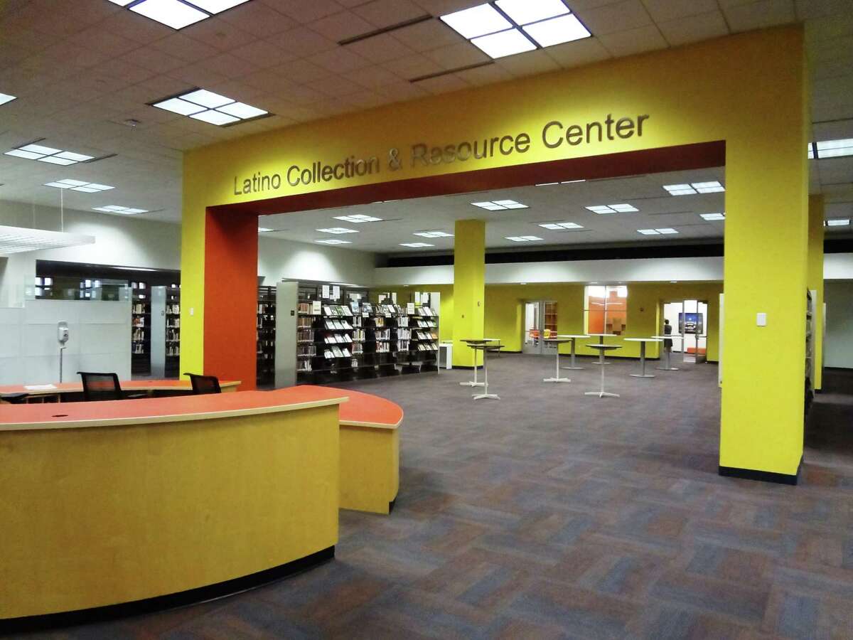 The San Antonio Public Library’s Latino Collection & Resource Center, featuring 10,000 volumes, has been expanded and relocated to the first floor of the Central Library downtown.