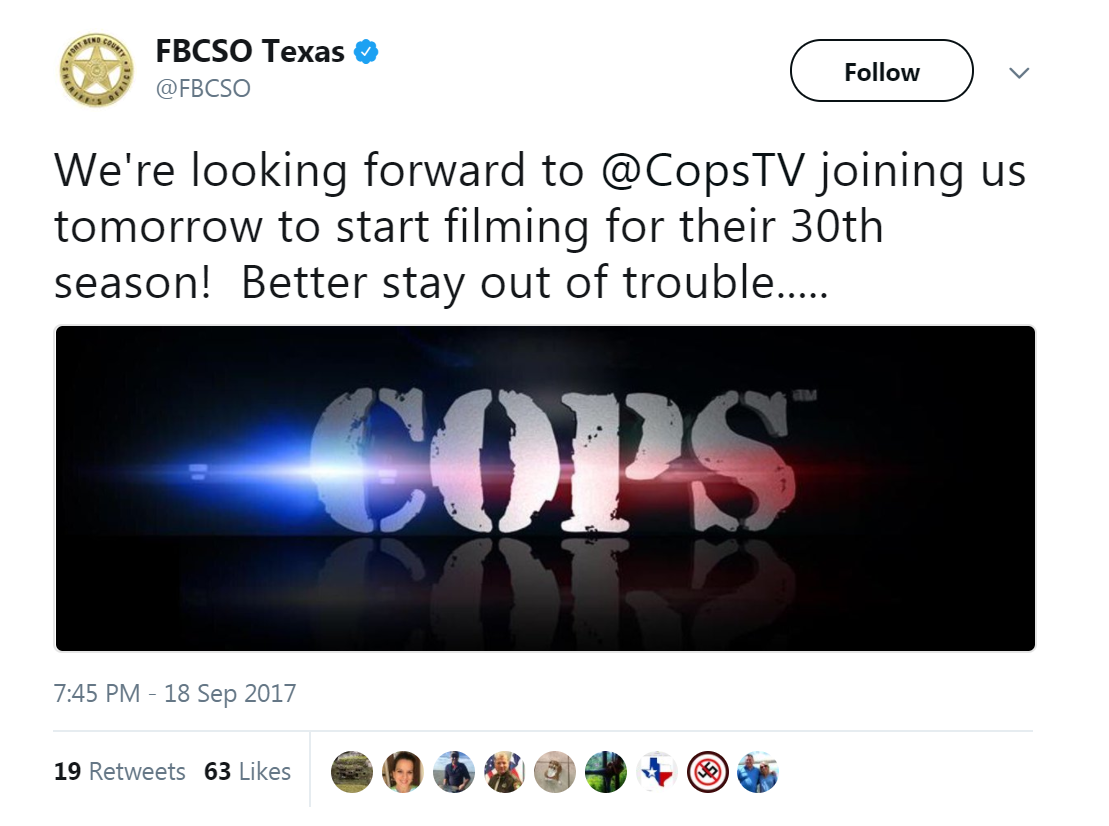 Cops Tv Show Opening 60 Photos - Moonagedaydream.film