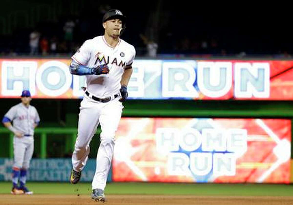 THE AP'S MIKE FITZPATRICK'S PICKS ... NATIONAL LEAGUE MVP Giancarlo Stanton, Marlins There are several worthy candidates from playoff teams: Colorado third baseman Nolan Arenado and outfielder Charlie Blackmon , plus Arizona first baseman Paul Goldschmidt, twice a runner-up. Extra points for them. But the incredible season Miami slugger Giancarlo Stanton had (MLB-best 59 homers and 132 RBIs) shouldn’t be discounted just because his team went 77-85. Same goes for Joey Votto of the last-place Cincinnati Reds, for that matter. So the pick here is Stanton, thanks to those astounding power numbers. “They make your jaw drop,” Atlanta first baseman Freddie Freeman said after wrestling with his choice. “Just kind of have to give it to him.” 