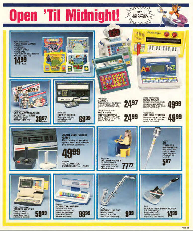 Toys 'R' Us catalog shows the hottest toys of 1987 Houston Chronicle