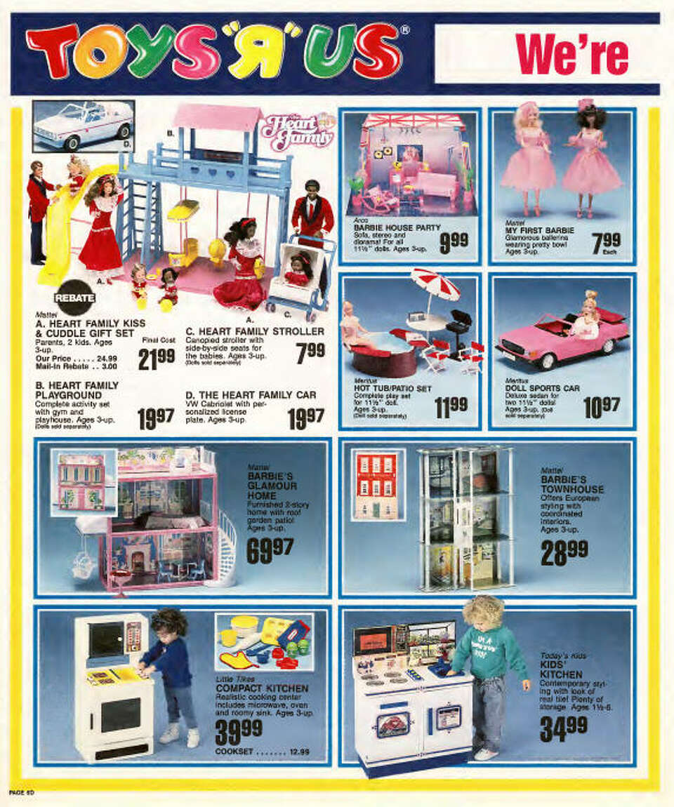 Toys 'R' Us catalog shows the hottest toys of 1987