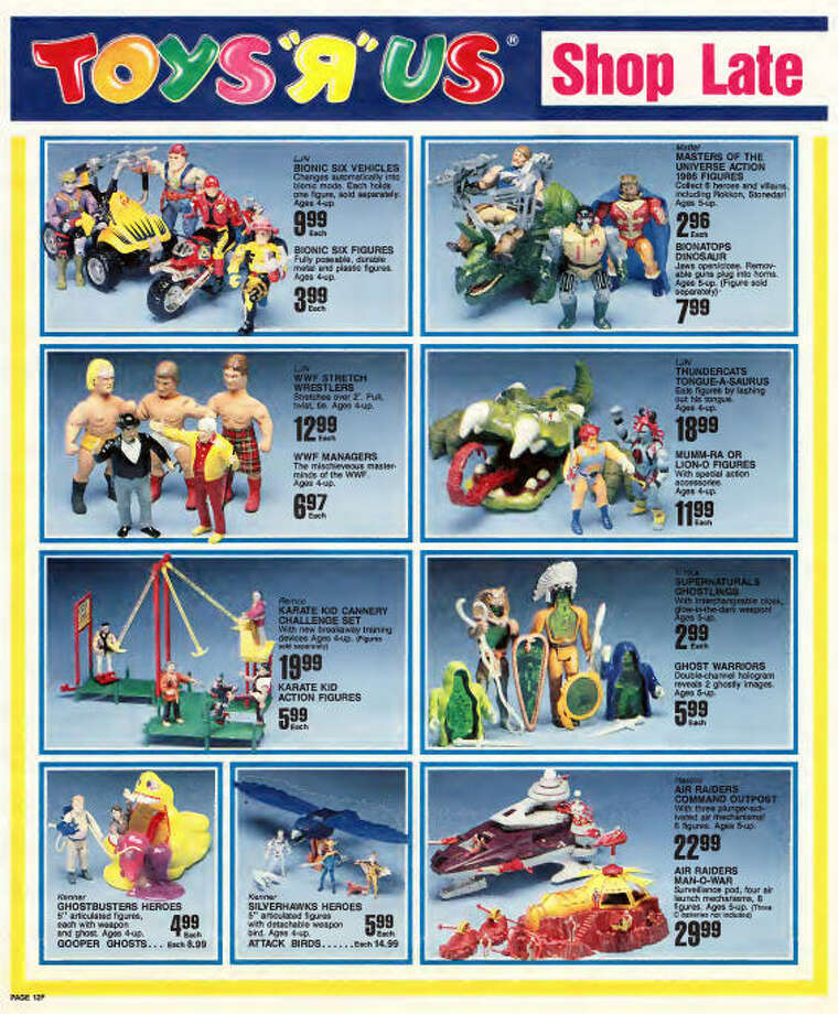 Toys R Us Catalog Shows The Hottest Toys Of 1987 Houston Chronicle