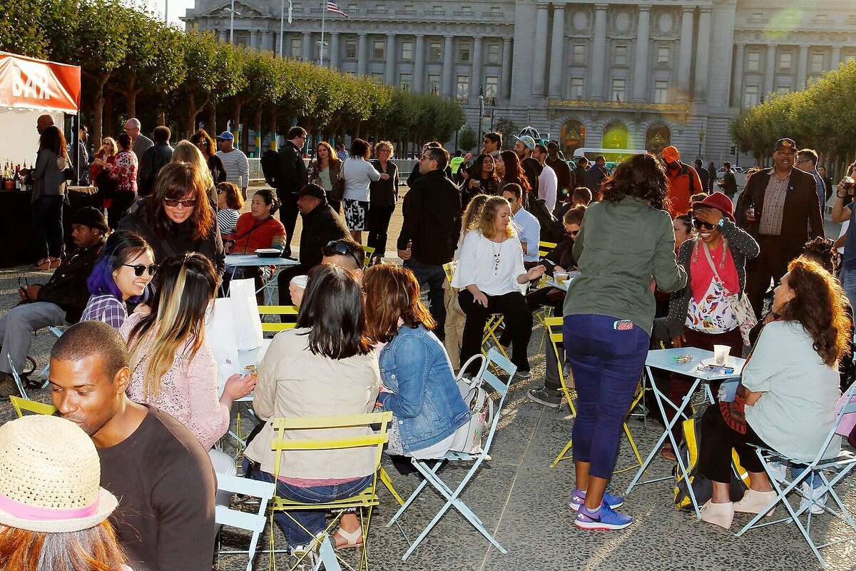 Previous Civic Center Commons block parties in 2017 have included music, bocce ball, food, art projects and other family-friendly activities.