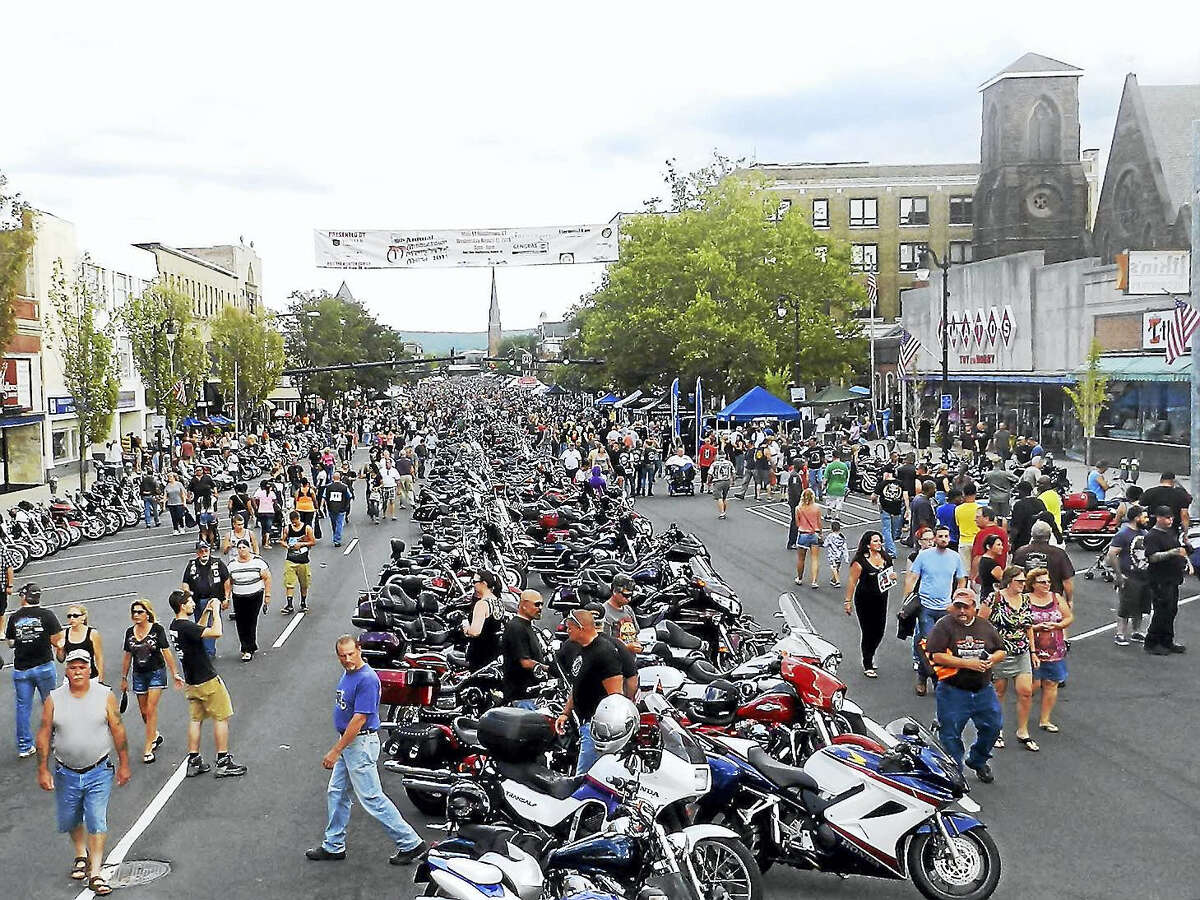 More than 6,000 bikes are expected for 12th annual Middletown Motorcycle Mania on Wednesday on Main Street. This event is held in memory of a founding sponsor, Dan M. Hunter, and is driven by Haymond Law.