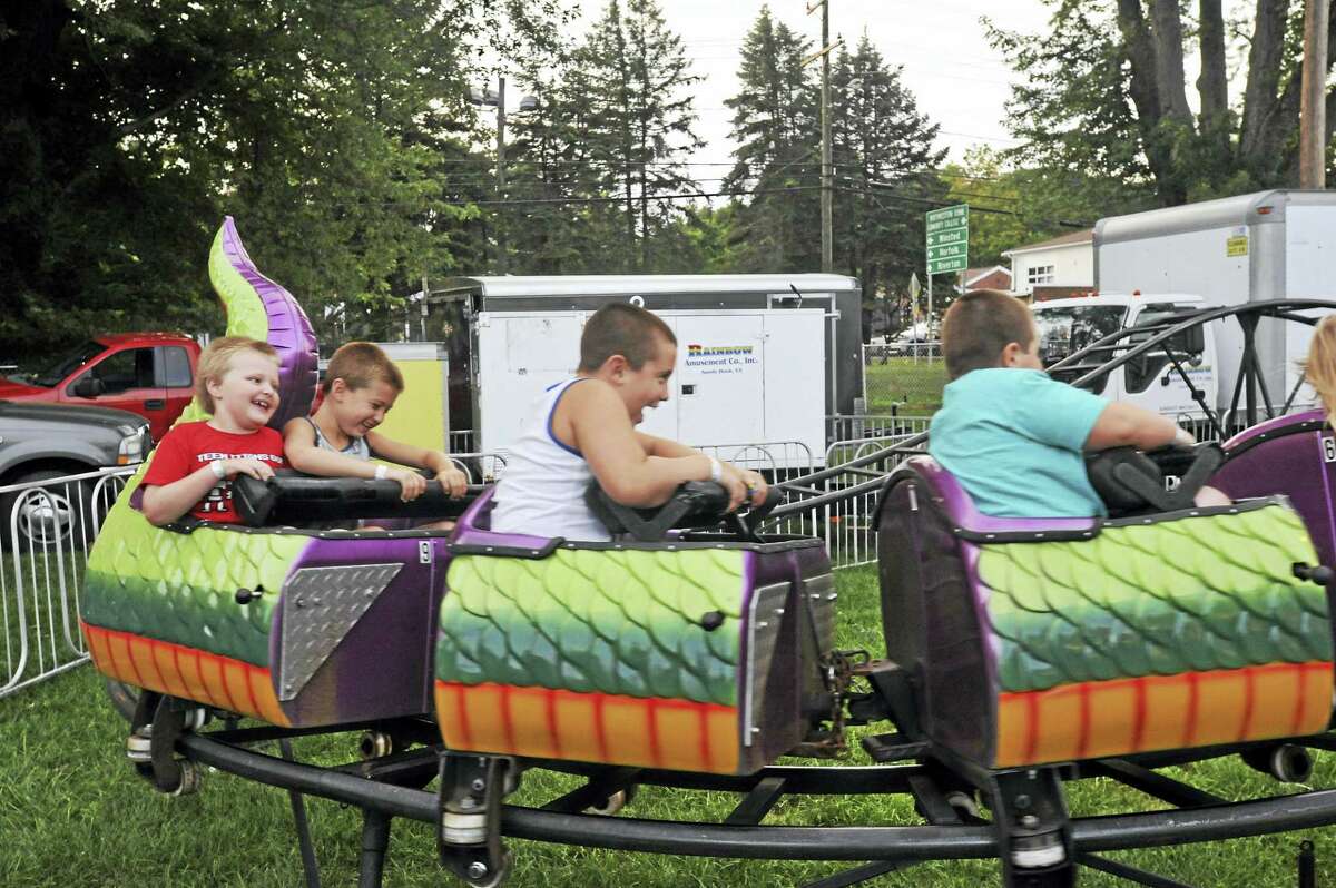 Winsted Fireman’s Carnival ongoing on Rowley Street, through Saturday