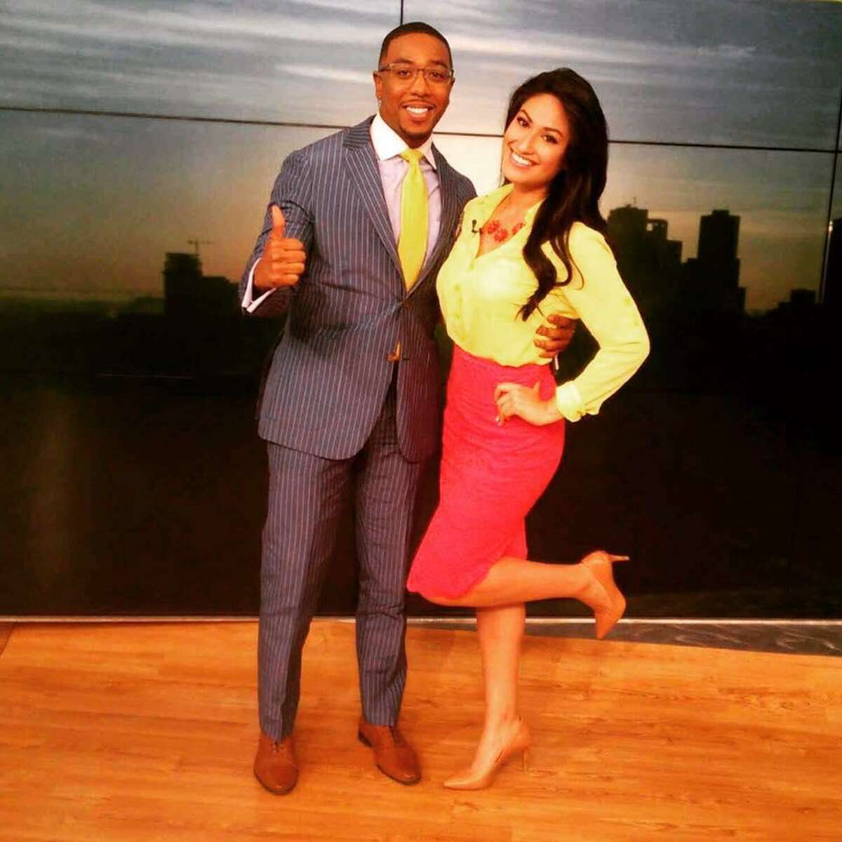On a lighter note, Moreno enjoys anchoring KTRK's weekend morning news with air partner Chauncy Glover. As for her private life. . .