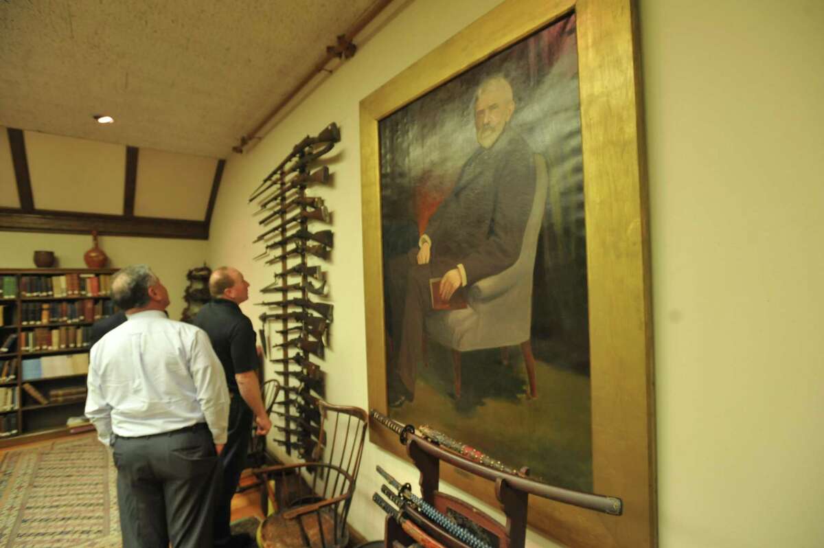 Torrington Library Rotary Club for tour