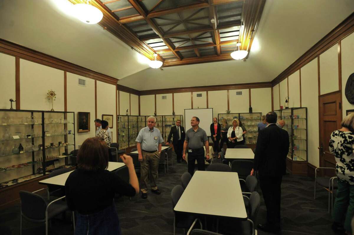 Torrington Library Rotary Club for tour