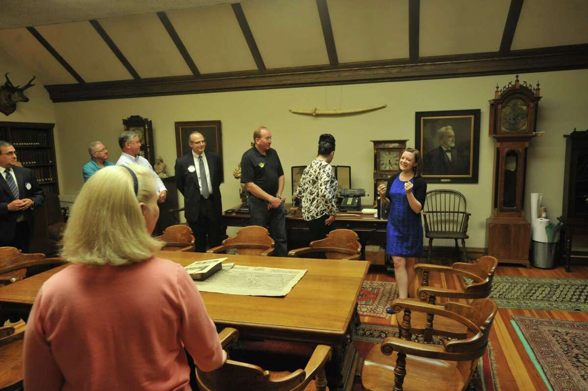 Torrington Library Rotary Club for tour