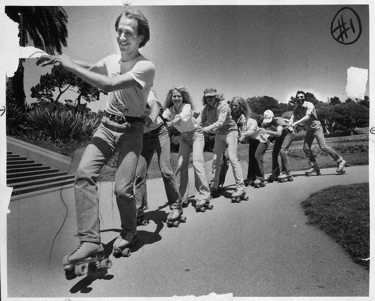 Roller skating photo was taken July 13, 1978.