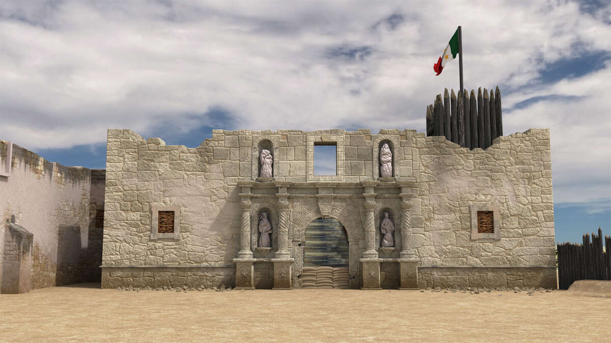 Time Travel Man Creates 360 degree View Of What The Alamo Looked Liked 