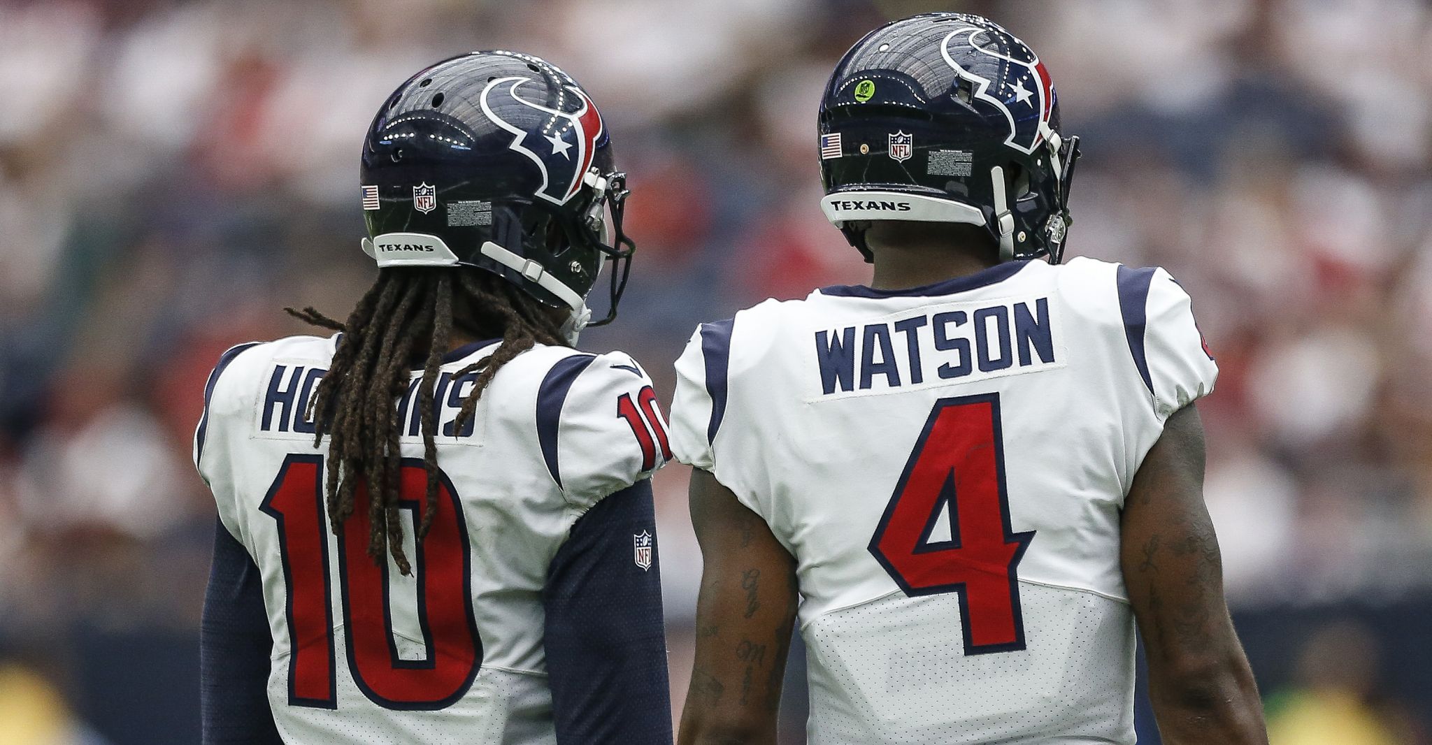 Deshaun Watson and DeAndre Hopkins: In each other, they trust