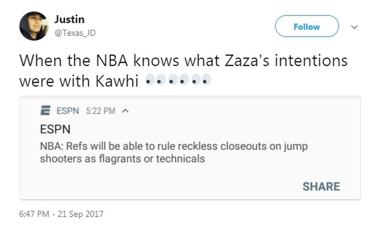 Kawhi Leonard Comments On 'Zaza Rule' At Spurs Media Day