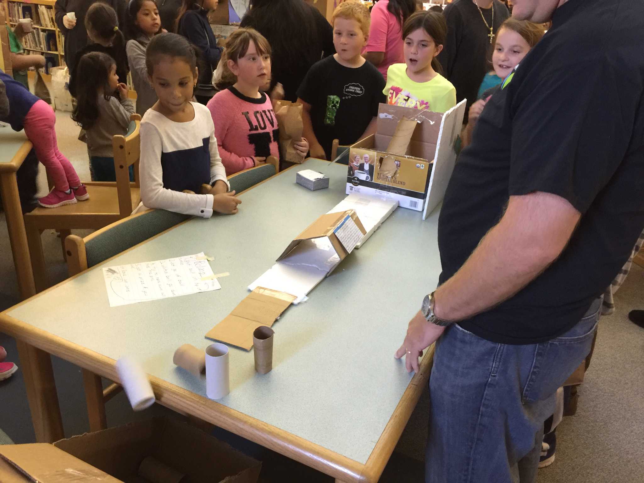 Photos: Global Cardboard Challenge at Vogel-Wetmore School