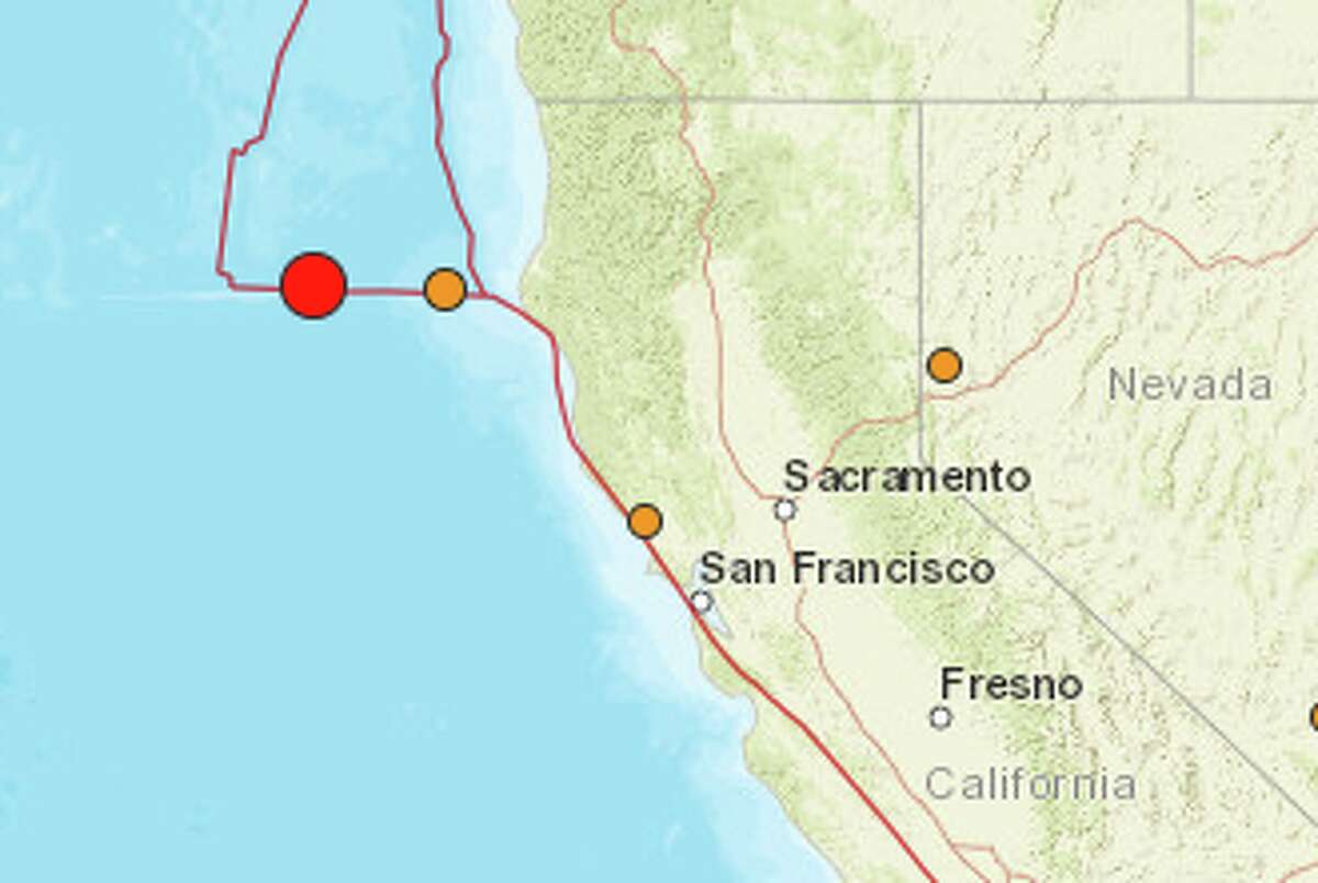 USGS Reports Moderate Quake Off Of Humboldt County, Second Quake Report ...