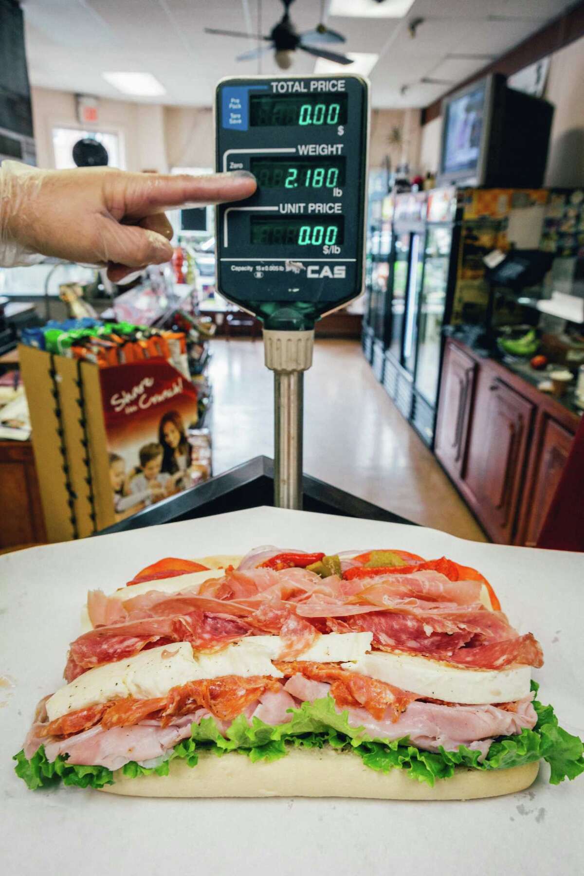 In Greenwich, Executive Corner Deli’s 2pound ‘Godfather’ sandwich commands respect