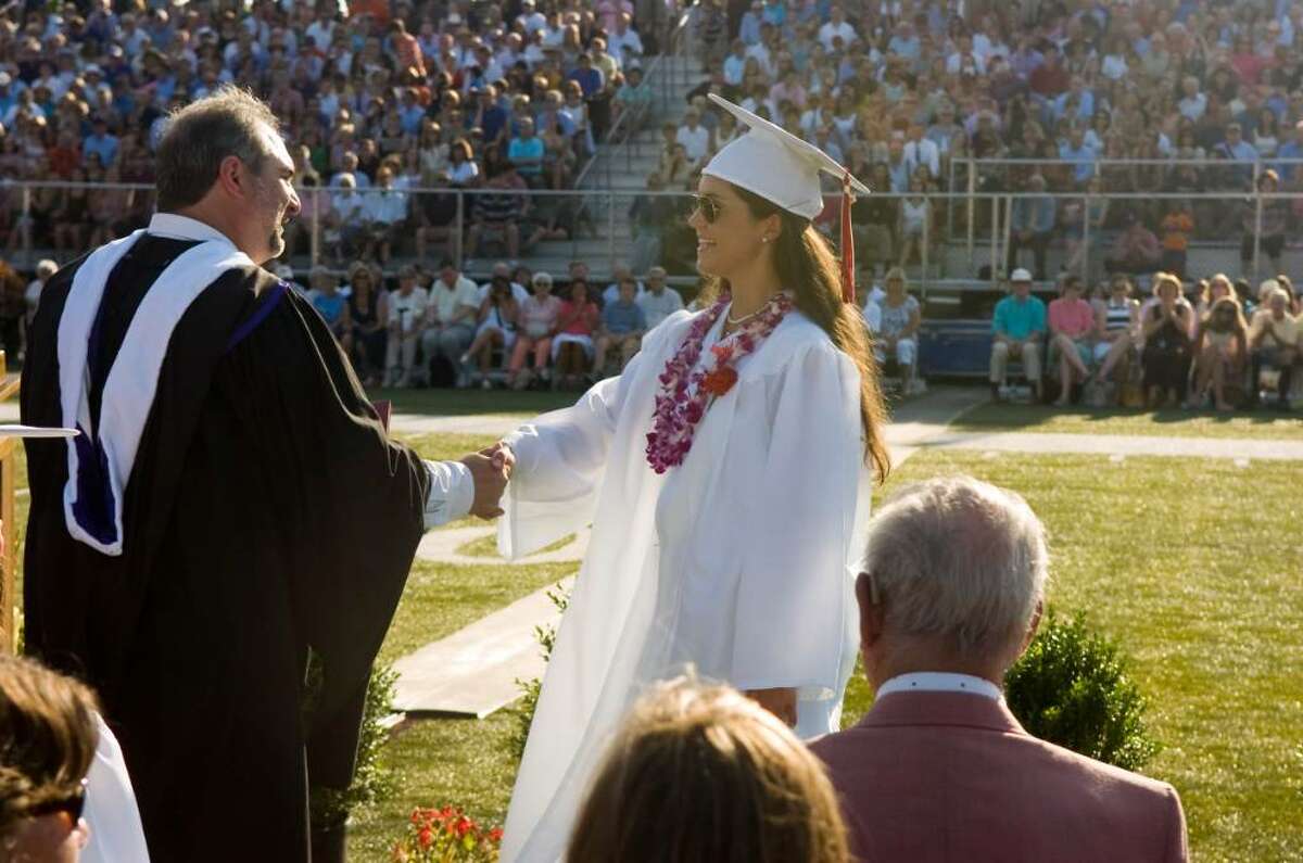 New Canaan High School graduation celebrates students' unique flavors